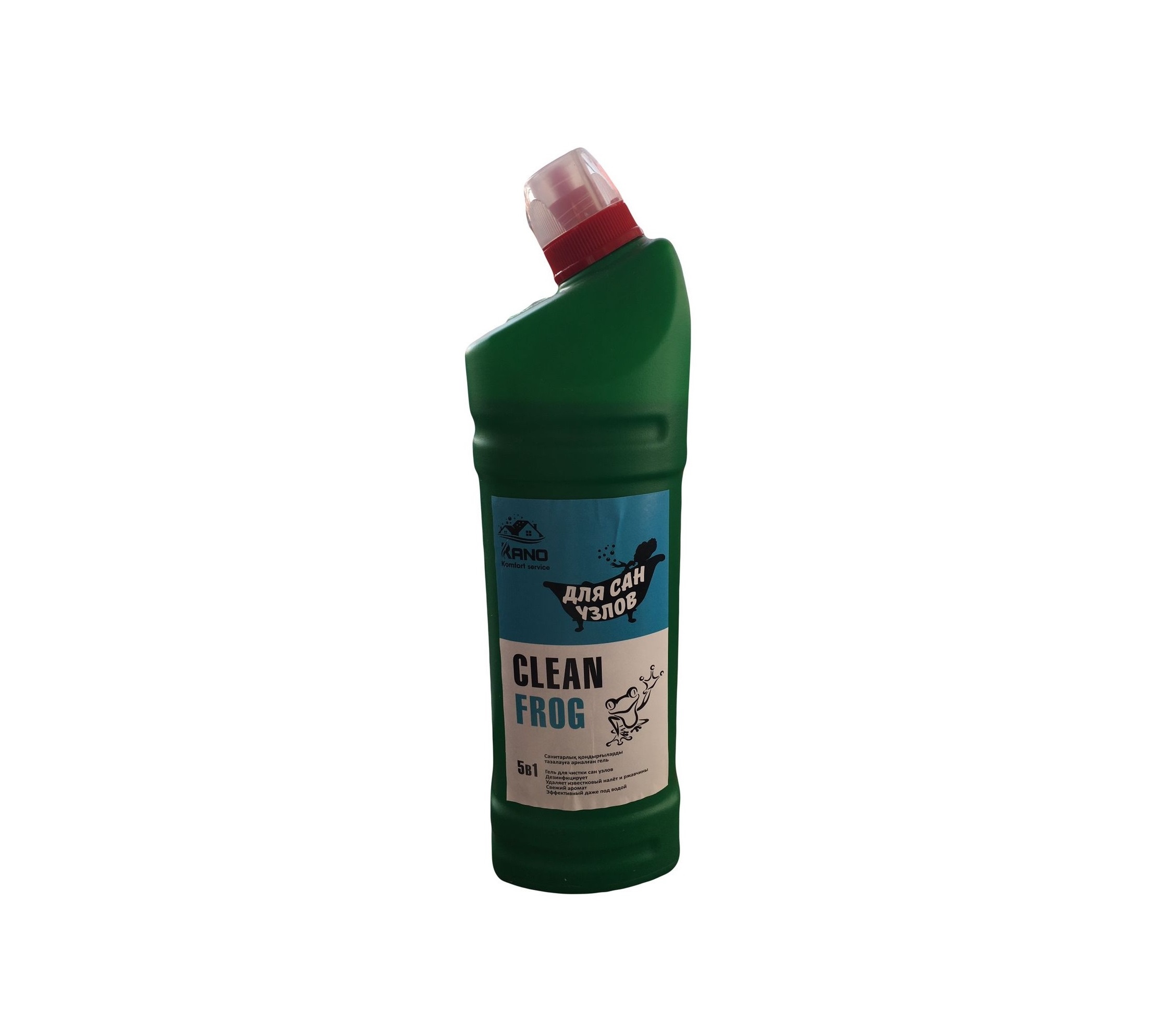 Средство для санузлов CLEAN FROG 1л (борется с мочевым камнем)
